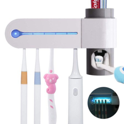 Esterilizador UV de Cepillos Dentales con Soporte y Dispensador de  Dentífrico Smiluv - INNOVAGOODS V0103198