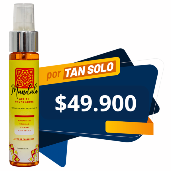ACEITE BRONCEADOR Mandala