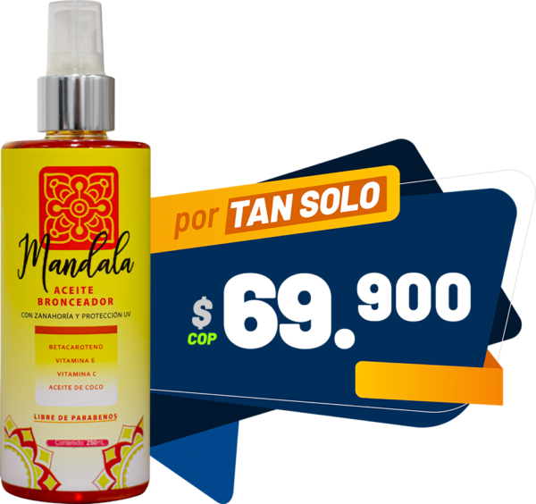 ACEITE BRONCEADOR Mandala