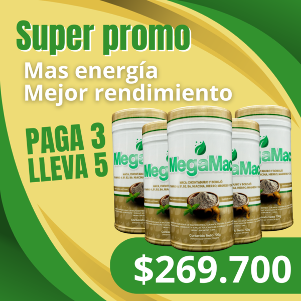 MEGAMAC Potencializador - Mas resistencia