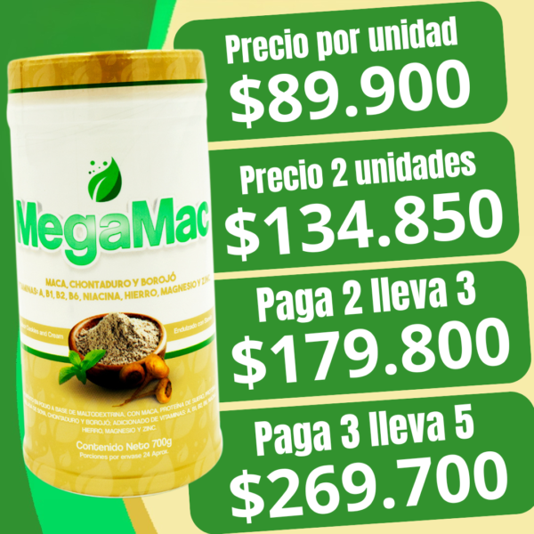 MEGAMAC Potencializador - Mas resistencia