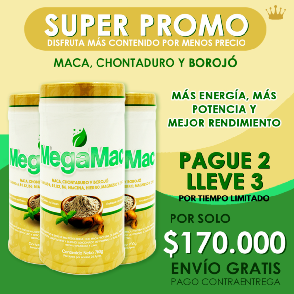 MEGAMAC Potencializador - Mas resistencia