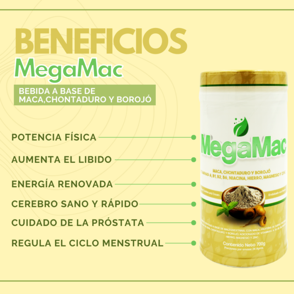 MEGAMAC Potencializador - Mas resistencia