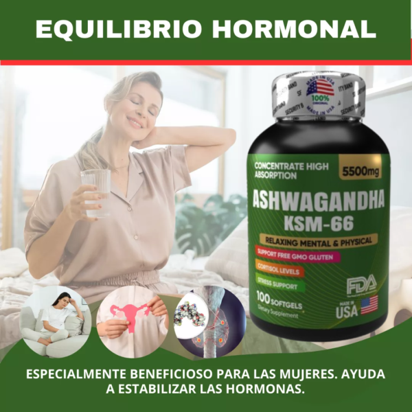 ASHWAGANDHA y adiós al estrés