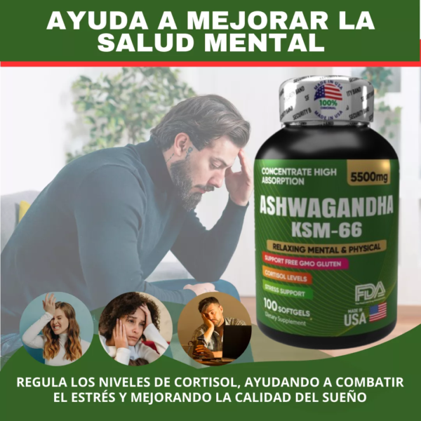 ASHWAGANDHA y adiós al estrés