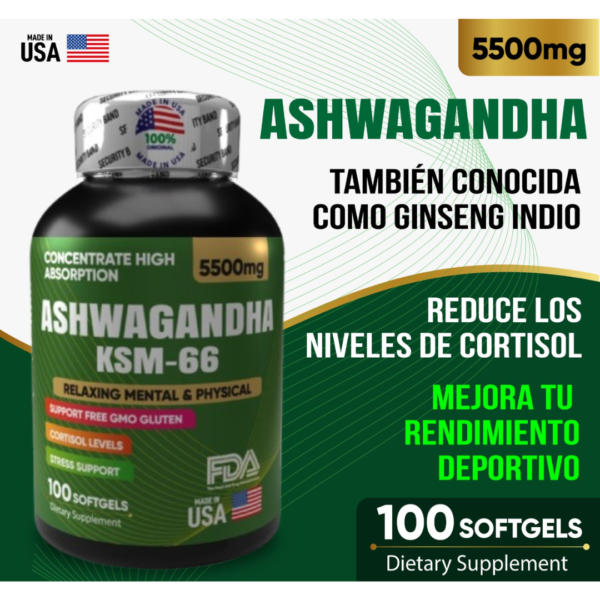 ASHWAGANDHA y adiós al estrés