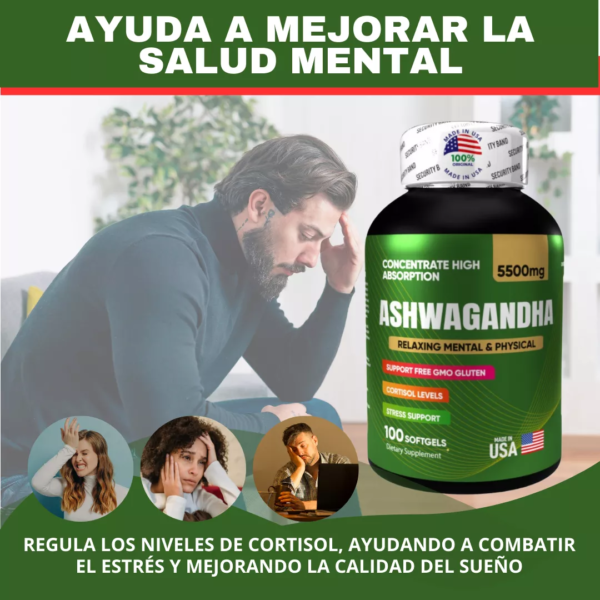 ASHWAGANDHA y adiós al estrés