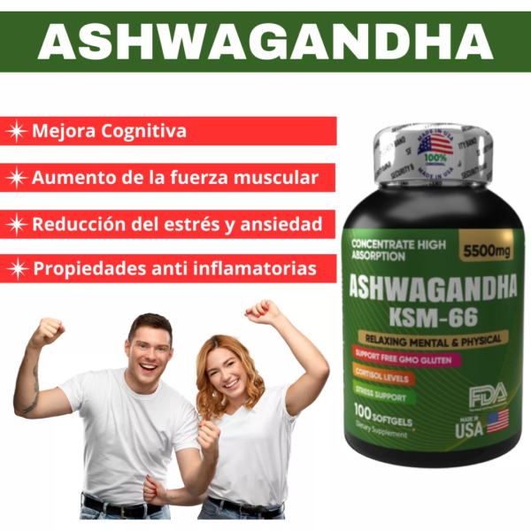 ASHWAGANDHA y adiós al estrés