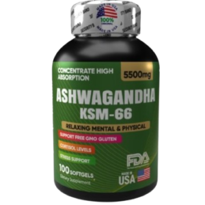 ASHWAGANDHA KSM-66 y adiós al estrés