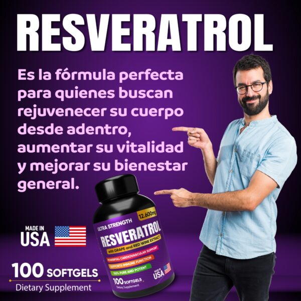 RESVERATROL Puro ultra fuerte