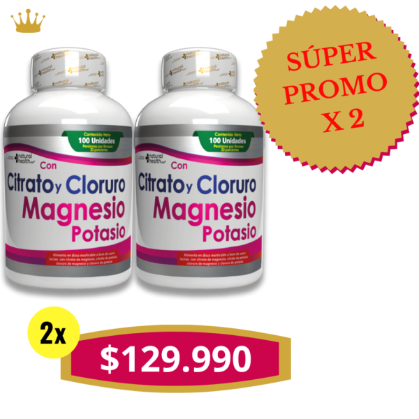 CITRATO Y CLORURO DE MAGNESIO Y POTASIO