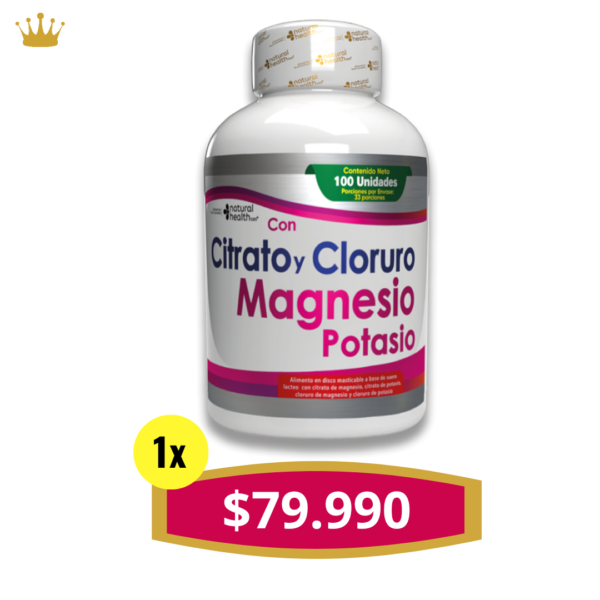 CITRATO Y CLORURO DE MAGNESIO Y POTASIO