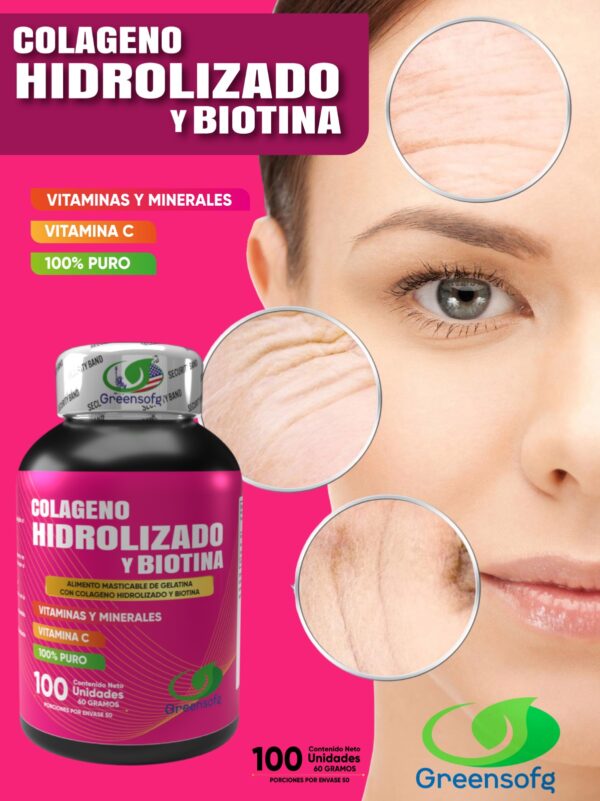 COLÁGENO HIDROLIZADO + Biotina