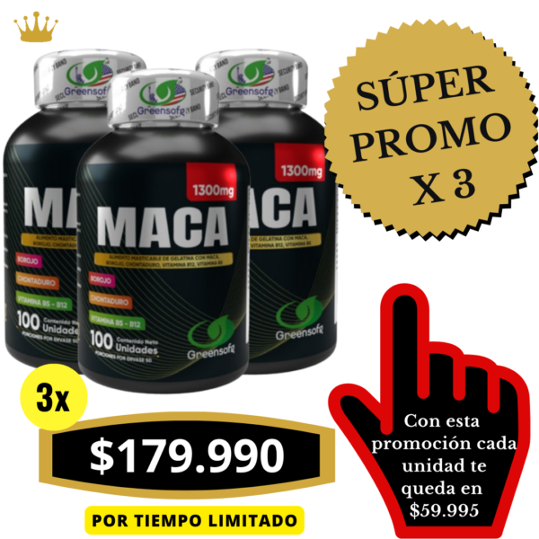 MACA + BOROJÓ + CHONTADURO