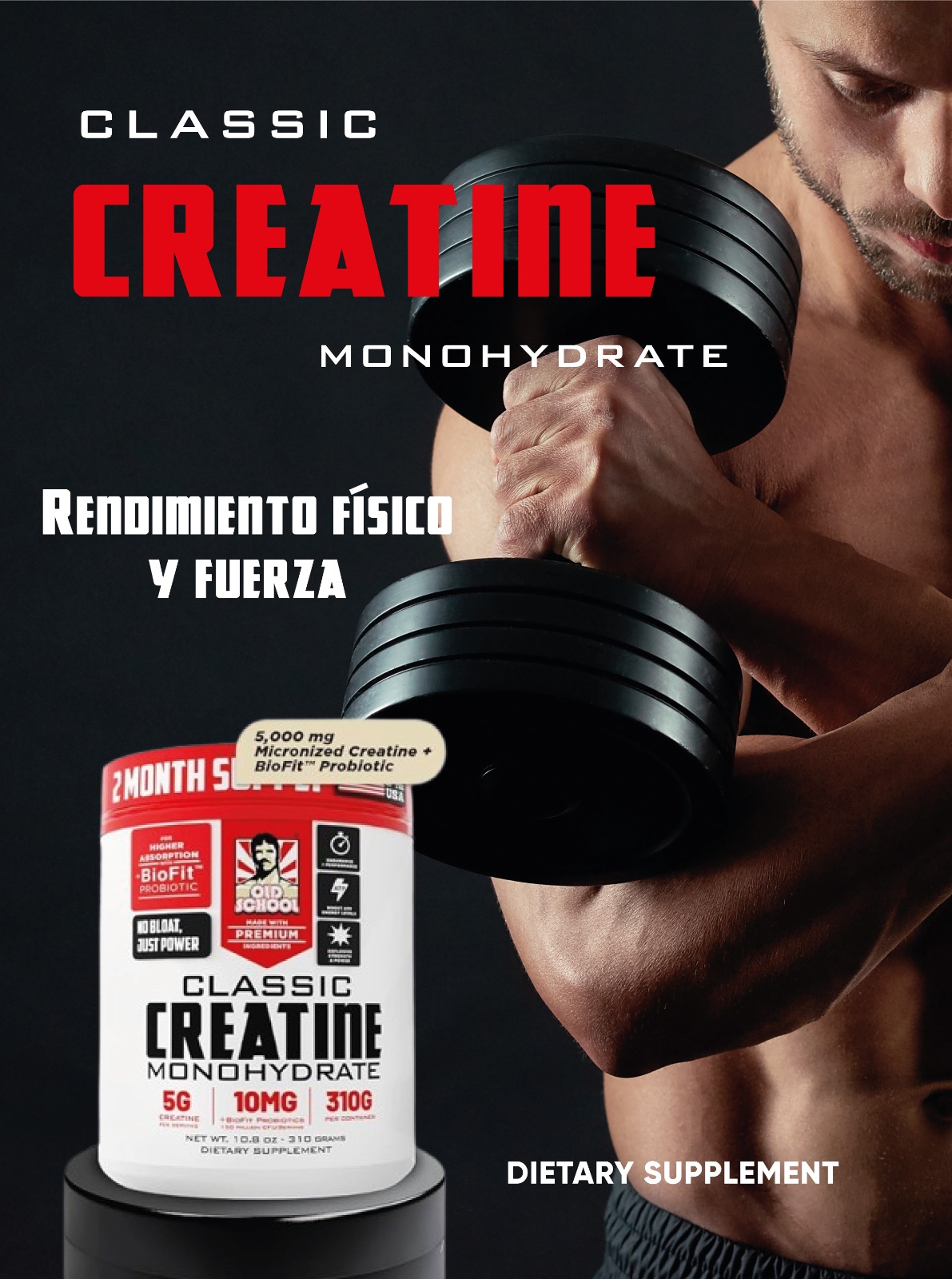 CREATINA MONOHIDRATADA