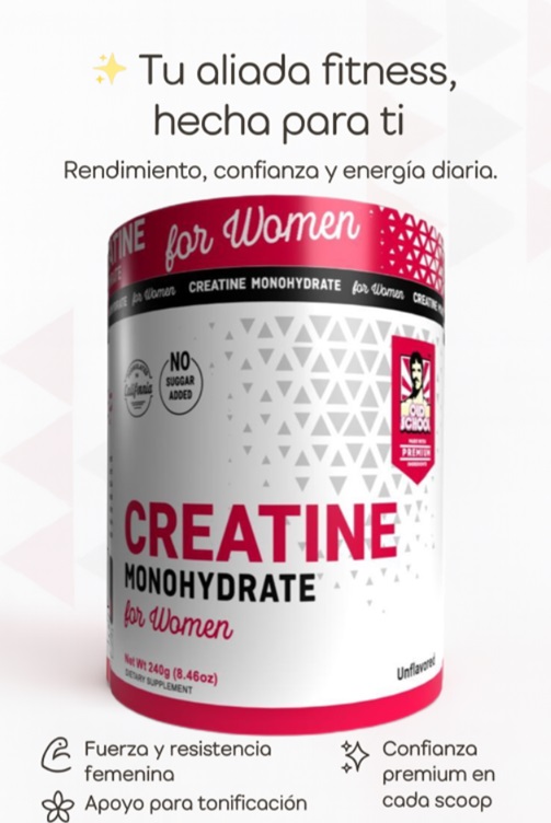 CREATINA MONOHIDRATADA - MUJER