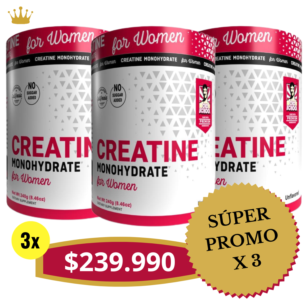 CREATINA MONOHIDRATADA - MUJER