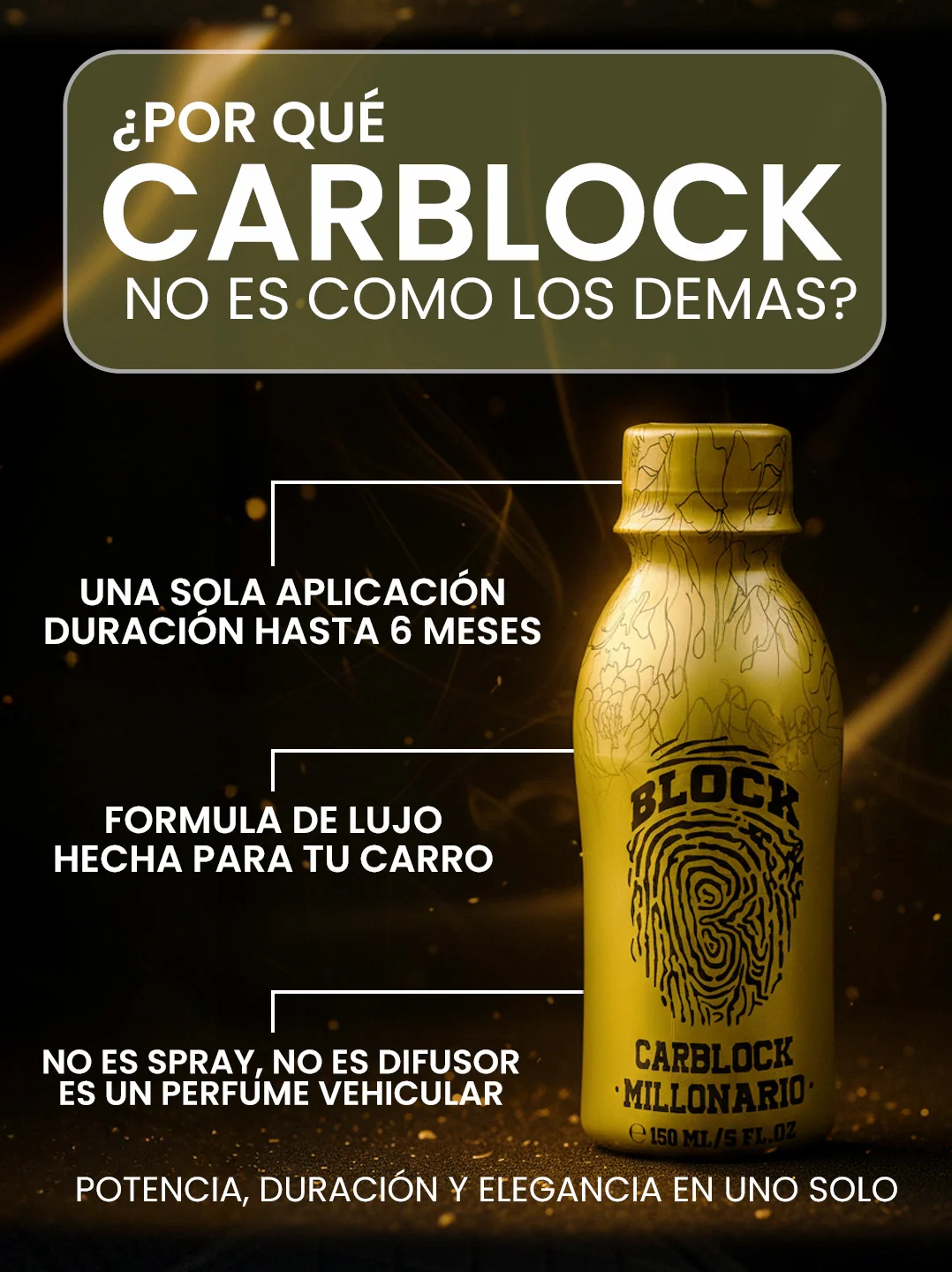 CARBLOCK - Perfume vehicular