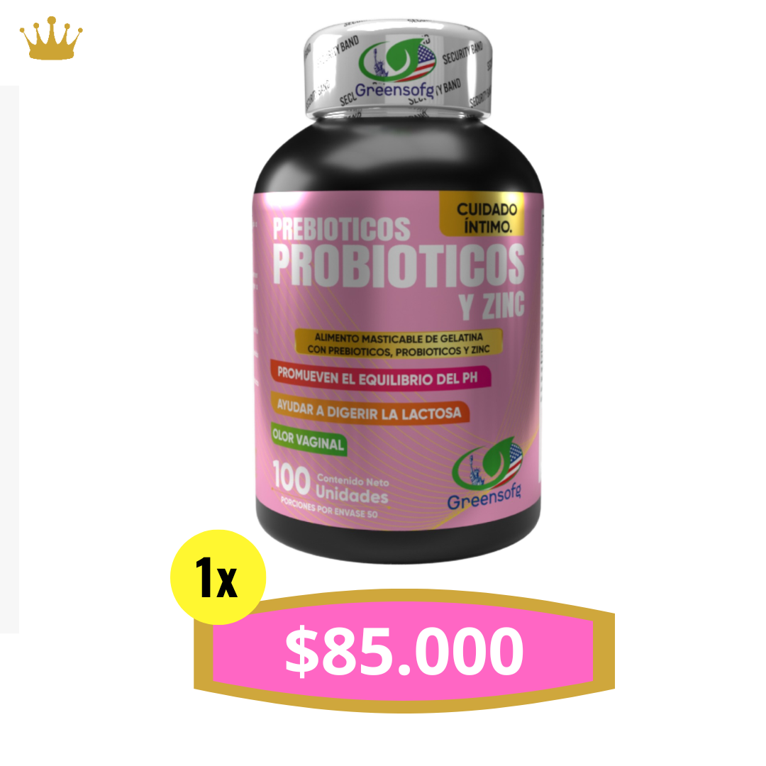 PREBIÓTICOS PROBIÓTICOS Y ZINC